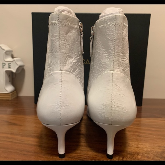Rebecca Minkoff White Ankle Boots - Picture 8 of 16